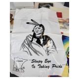 Large Collection of Sleepy Eye Collectible Photo Postcard Prints, Egg Crate Labels, Butter Wrappers, Enamel Pins, and More! NO SHIPPING