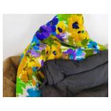 Box of Fabric - Cotton, Polyester, and More - NO SHIPPING