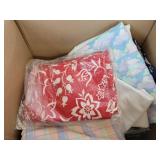 Box of Fabric - Cotton, Polyester, and More - NO SHIPPING