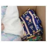 Box of Fabric - Cotton, Polyester, and More - NO SHIPPING
