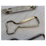 Lot of (7) Vintage Beer Bottle Openers from Minnesota Breweries - Hamm