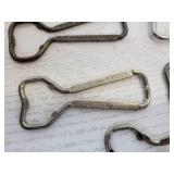 Lot of (7) Vintage Beer Bottle Openers from Minnesota Breweries - Hamm