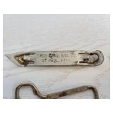 Lot of (7) Vintage Beer Bottle Openers from Minnesota Breweries - Hamm