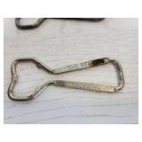 Lot of (7) Vintage Beer Bottle Openers from Minnesota Breweries - Hamm