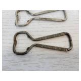 Lot of (8) Vintage Beer Bottle Openers from Minnesota Breweries - Hamm