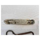 Lot of (8) Vintage Beer Bottle Openers from Minnesota Breweries - Hamm