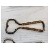 Lot of (8) Vintage Beer Bottle Openers from Minnesota Breweries - Hamm