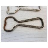 Lot of (8) Vintage Beer Bottle Openers from Minnesota Breweries - Hamm