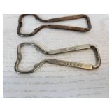 Lot of (8) Vintage Beer Bottle Openers from Minnesota Breweries - Hamm