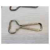 Lot of (8) Vintage Beer Bottle Openers from Minnesota Breweries - Hamm