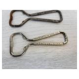 Lot of (8) Vintage Beer Bottle Openers from Minnesota Breweries - Hamm