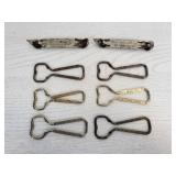 Lot of (7) Vintage Beer Bottle Openers from Minnesota Breweries - Hamm