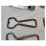 Lot of (7) Vintage Beer Bottle Openers from Minnesota Breweries - Hamm