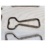 Lot of (7) Vintage Beer Bottle Openers from Minnesota Breweries - Hamm