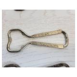 Lot of (7) Vintage Beer Bottle Openers from Minnesota Breweries - Hamm