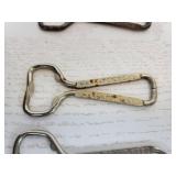 Lot of (7) Vintage Beer Bottle Openers from Minnesota Breweries - Hamm
