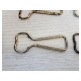 Lot of (7) Vintage Beer Bottle Openers from Minnesota Breweries - Hamm