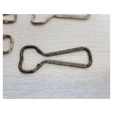 Lot of (7) Vintage Beer Bottle Openers from Minnesota Breweries - Hamm