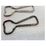 Lot of (7) Vintage Beer Bottle Openers from Minnesota Breweries - Hamm