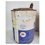 Pair of Mobil Oil Cans - NO SHIPPING