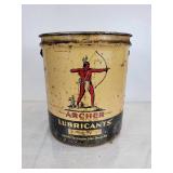 40# Archer Petroleum Grease Can - NO SHIPPING