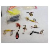 Vintage VICTOR Tackle Box with Lures, Tackle, and other Assorted Accessories