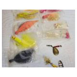 Vintage VICTOR Tackle Box with Lures, Tackle, and other Assorted Accessories