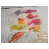 Vintage VICTOR Tackle Box with Lures, Tackle, and other Assorted Accessories