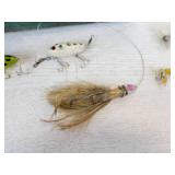 Vintage VICTOR Tackle Box with Lures, Tackle, and other Assorted Accessories