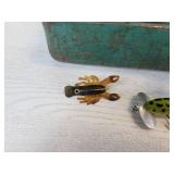 Vintage VICTOR Tackle Box with Lures, Tackle, and other Assorted Accessories