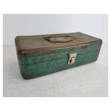 Vintage VICTOR Tackle Box with Lures, Tackle, and other Assorted Accessories