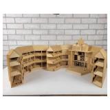 Hand Crafted Balsa Wood "Theater" Miniature Model - NO SHIPPING