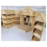 Hand Crafted Balsa Wood "Theater" Miniature Model - NO SHIPPING