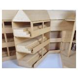 Hand Crafted Balsa Wood "Theater" Miniature Model - NO SHIPPING