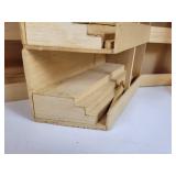 Hand Crafted Balsa Wood "Theater" Miniature Model - NO SHIPPING