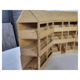 Hand Crafted Balsa Wood "Theater" Miniature Model - NO SHIPPING