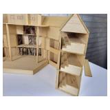 Hand Crafted Balsa Wood "Theater" Miniature Model - NO SHIPPING