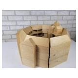 Hand Crafted Balsa Wood "Theater" Miniature Model - NO SHIPPING