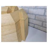 Hand Crafted Balsa Wood "Theater" Miniature Model - NO SHIPPING