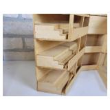 Hand Crafted Balsa Wood "Theater" Miniature Model - NO SHIPPING