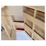 Hand Crafted Balsa Wood "Theater" Miniature Model - NO SHIPPING