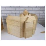 Hand Crafted Balsa Wood "Theater" Miniature Model - NO SHIPPING