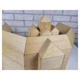 Hand Crafted Balsa Wood "Theater" Miniature Model - NO SHIPPING