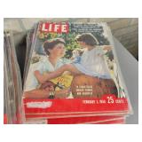 (50) 1950s Issues of LIFE Magazine - All are in Plastic Sleeves