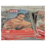 (50) 1950s Issues of LIFE Magazine - All are in Plastic Sleeves