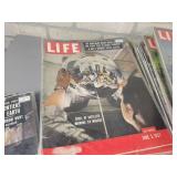 (50) 1950s Issues of LIFE Magazine - All are in Plastic Sleeves