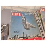 (50) 1950s Issues of LIFE Magazine - All are in Plastic Sleeves