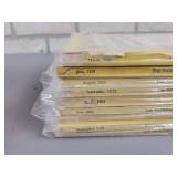 (30) 1920s & 1930s Issues of National Geographic Magazine - All are in Plastic Sleeves