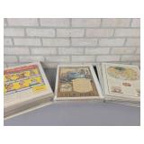 (120+) Vintage Magazine Ads from the 1920s to 1950s - All are Cardboard Backed and Plastic Sleeved - Topics are Shoes, Food, Cleaners and More