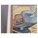 (120+) Vintage Magazine Ads from the 1920s to 1950s - All are Cardboard Backed and Plastic Sleeved - Topics are Shoes, Food, Cleaners and More